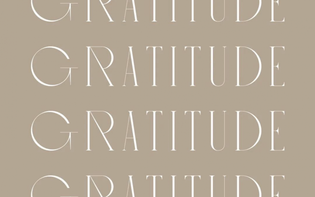 the secret of GRATITUDE